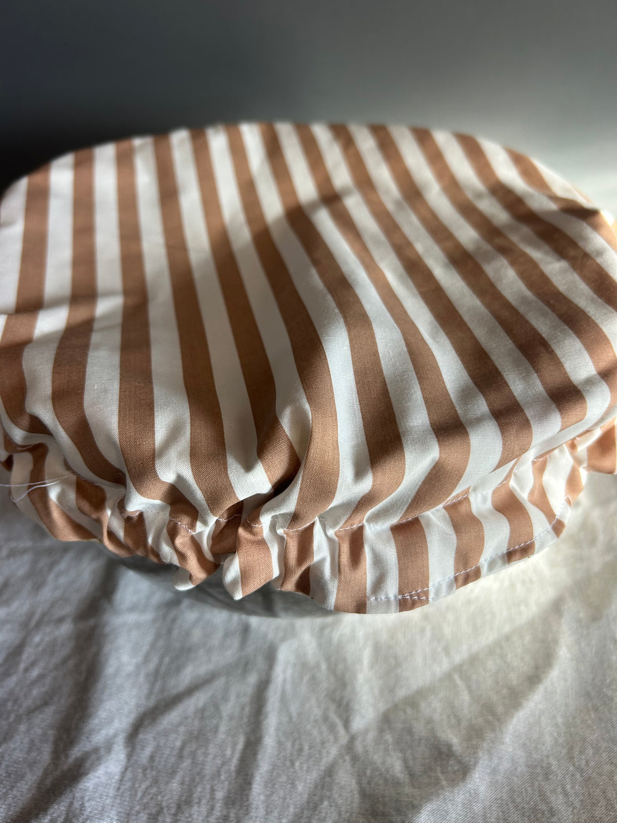 Reversible Bowl Cover Floral/Stripes