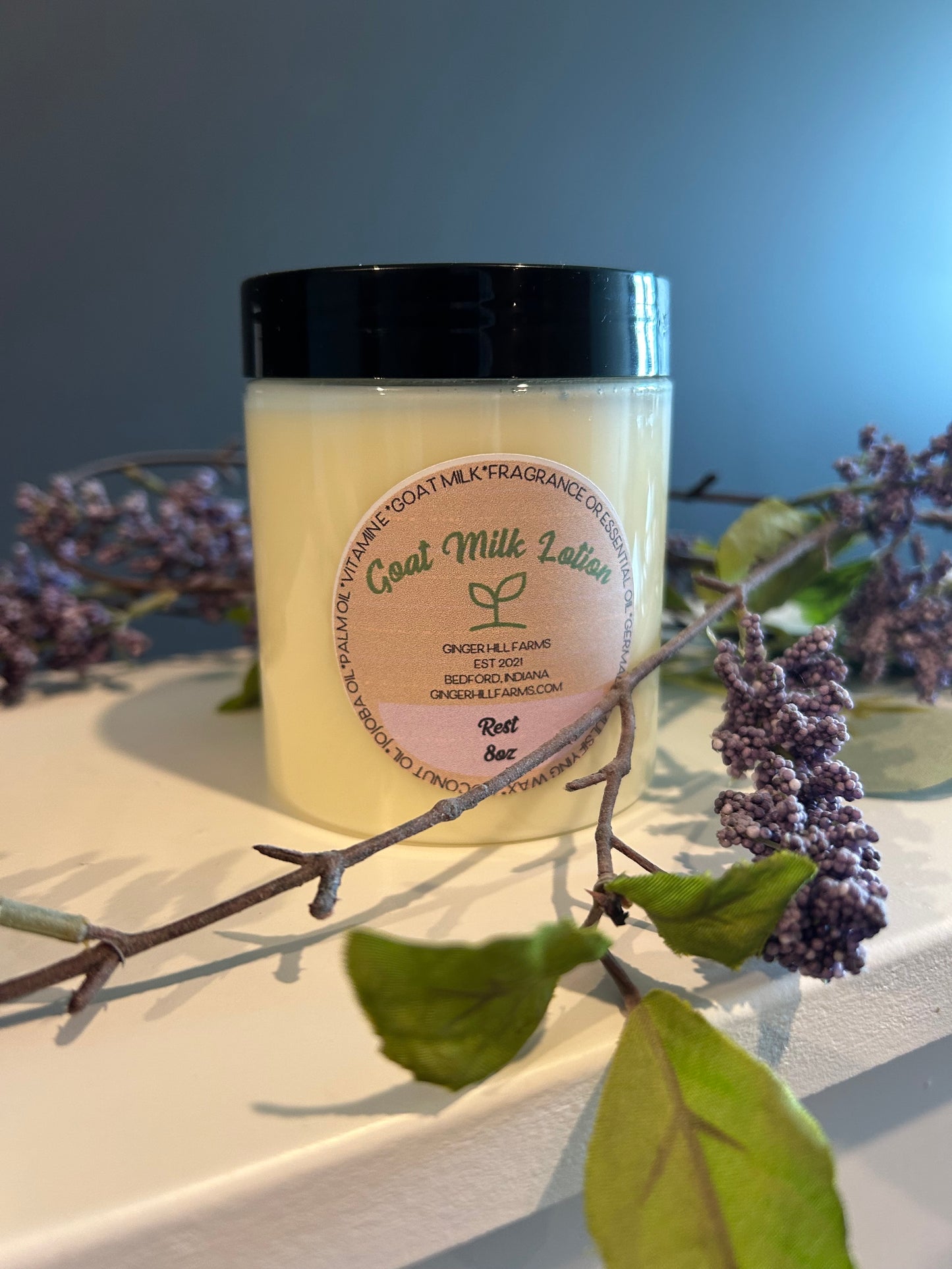 Goat Milk Lotion - Rest 8oz