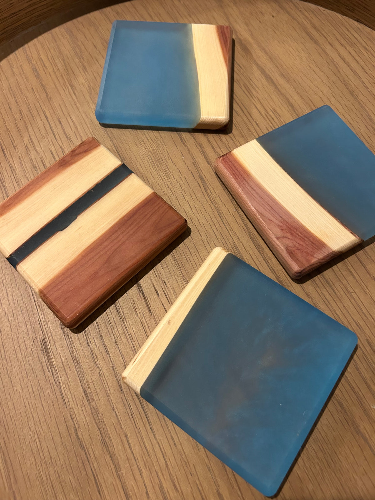 Cedar Coasters-Set of 4