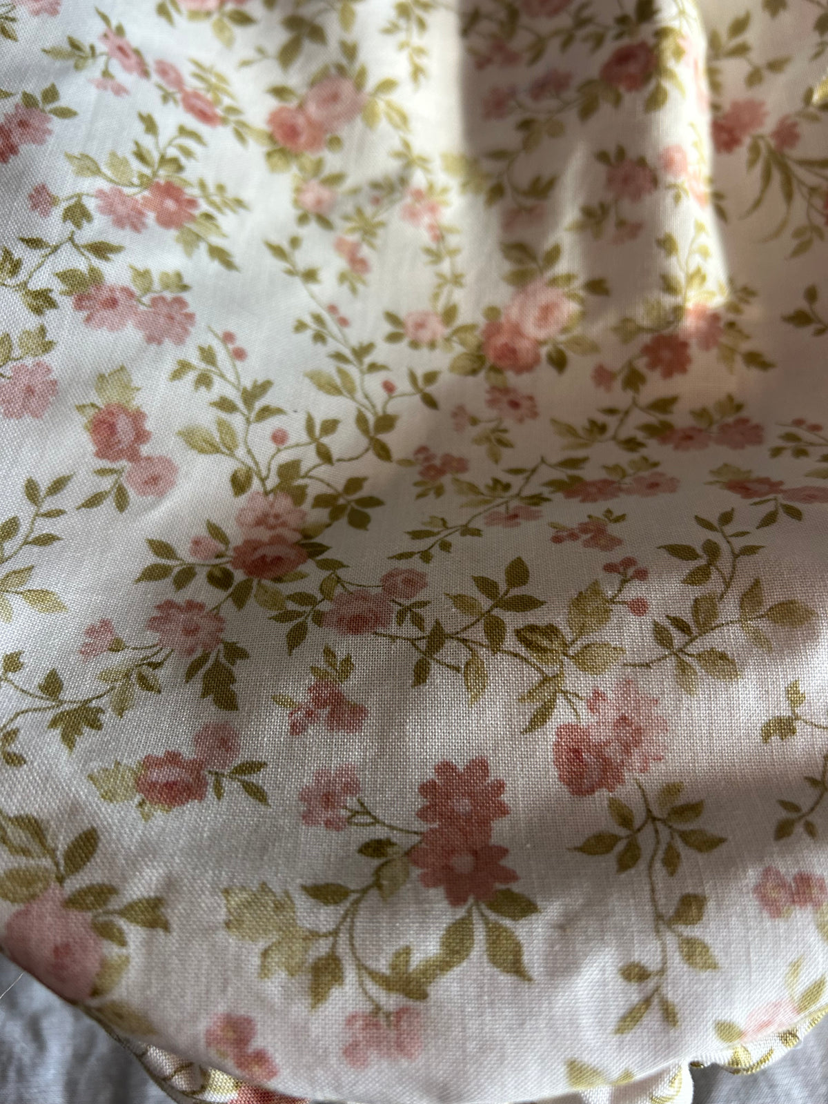 Reversible Bowl Cover Floral/Stripes