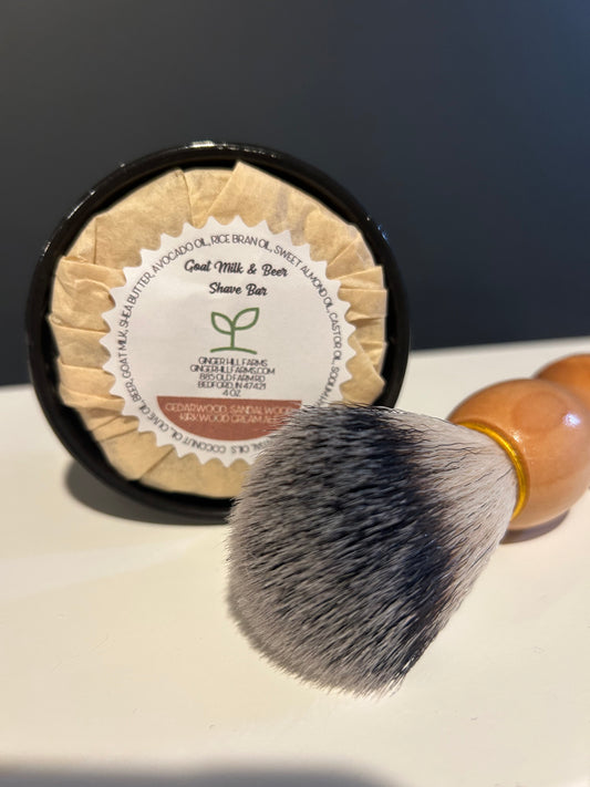 Goat Milk & Beer shave set