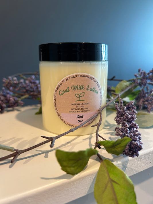 Goat Milk Lotion - Rest 8oz