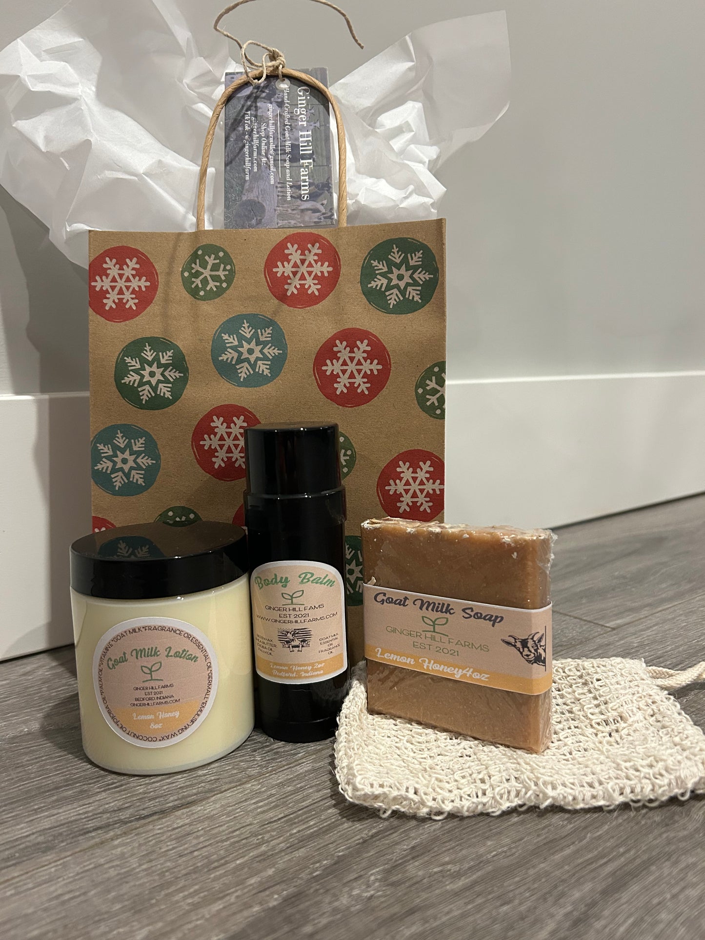 Goat Milk Gift Bundle - Lemon Honey