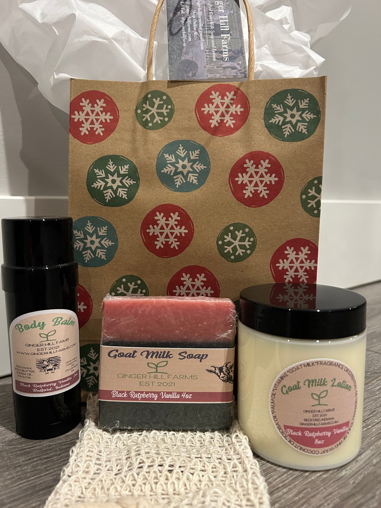 Goat Milk Gift Bundle - Black Raspberry Vanilla