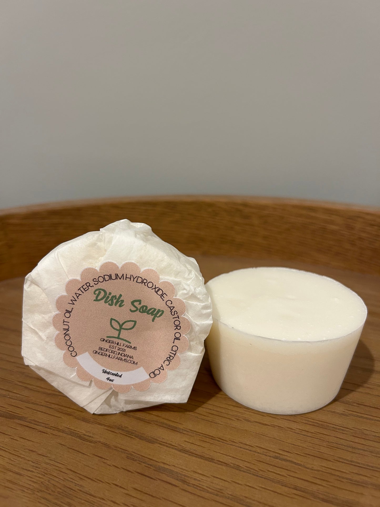 Solid Dish Soap - Unscented