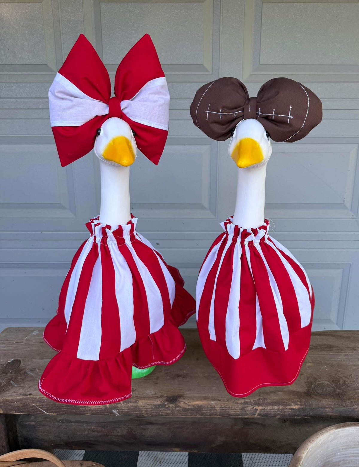 Custom Football Goose Outfit